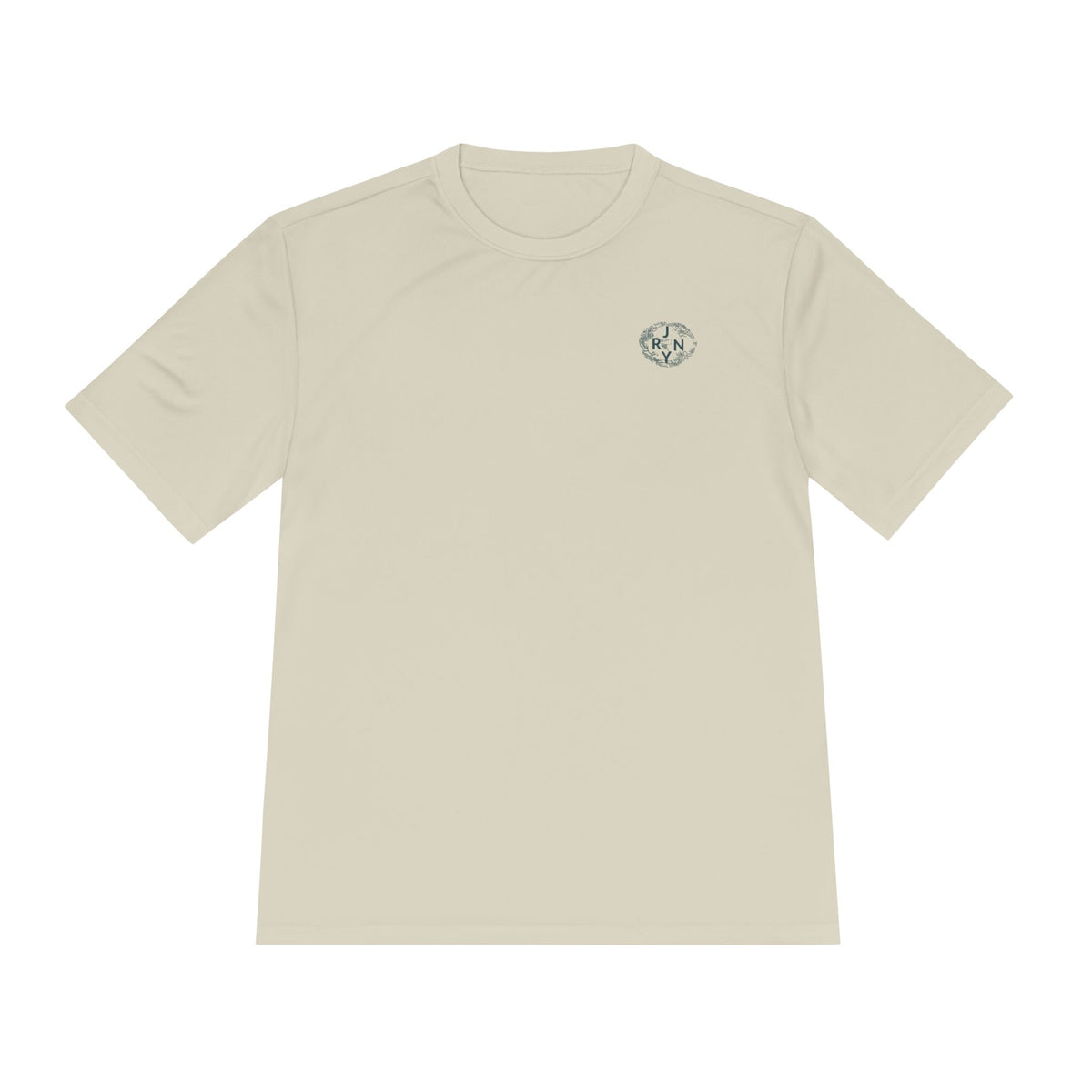Ocean Wave Monogram Tee — JRNY Graphic Moisture‑Wicking Shirt
